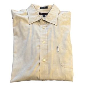Faconnable dress shirt. EUC. Sz 18 100% cotton. Elegant!
